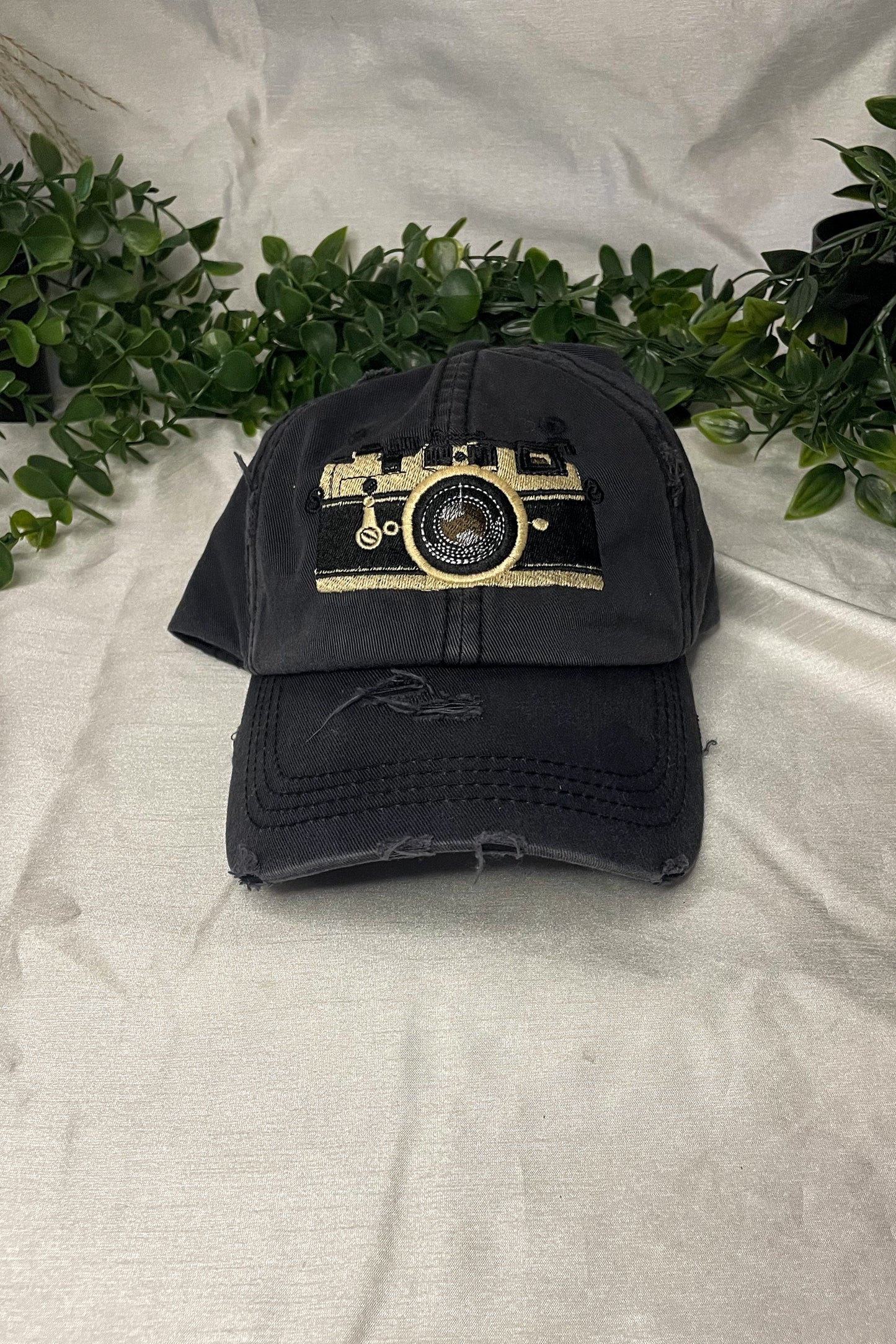 vintage camera Hat