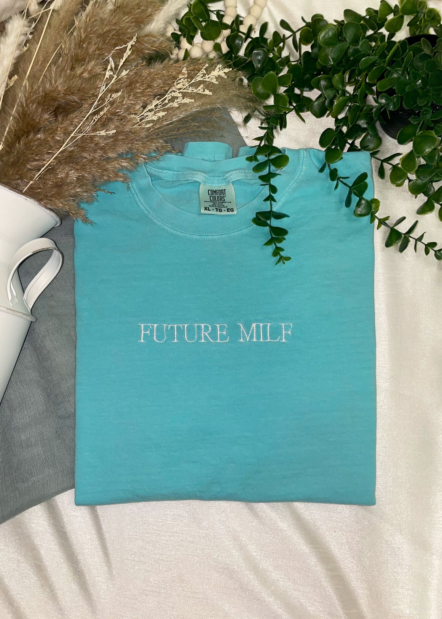 Future MILF Tee- Chalky Mint