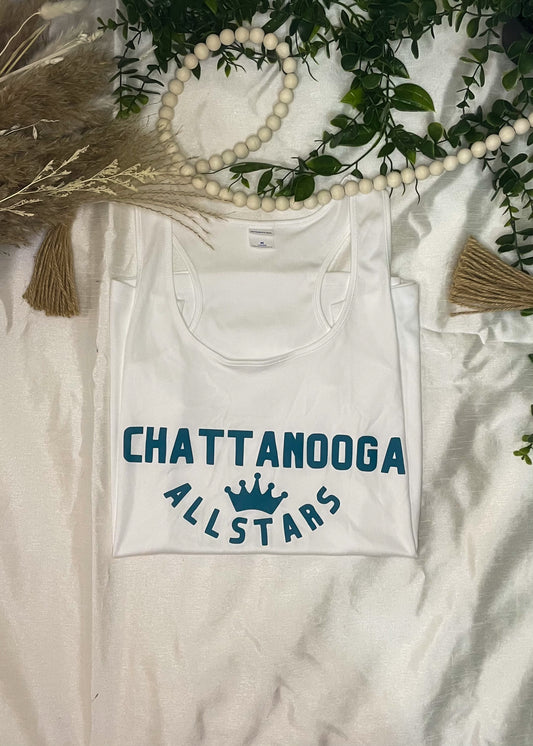 White Practice tank