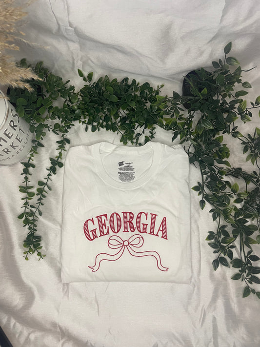 Georgia Bow Sweatshirt