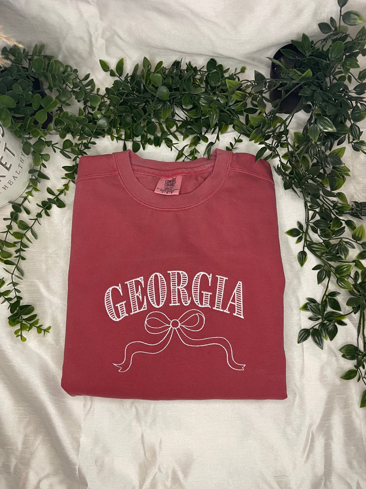 Georgia Bow Sweatshirt
