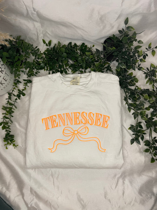 Tennessee Bow Sweatshirt