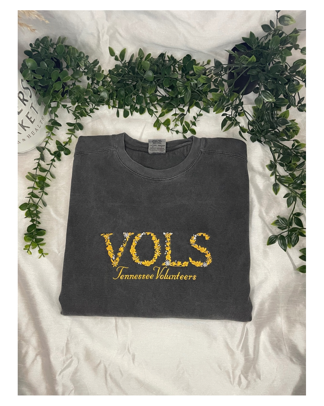 Floral VOLS Crewneck